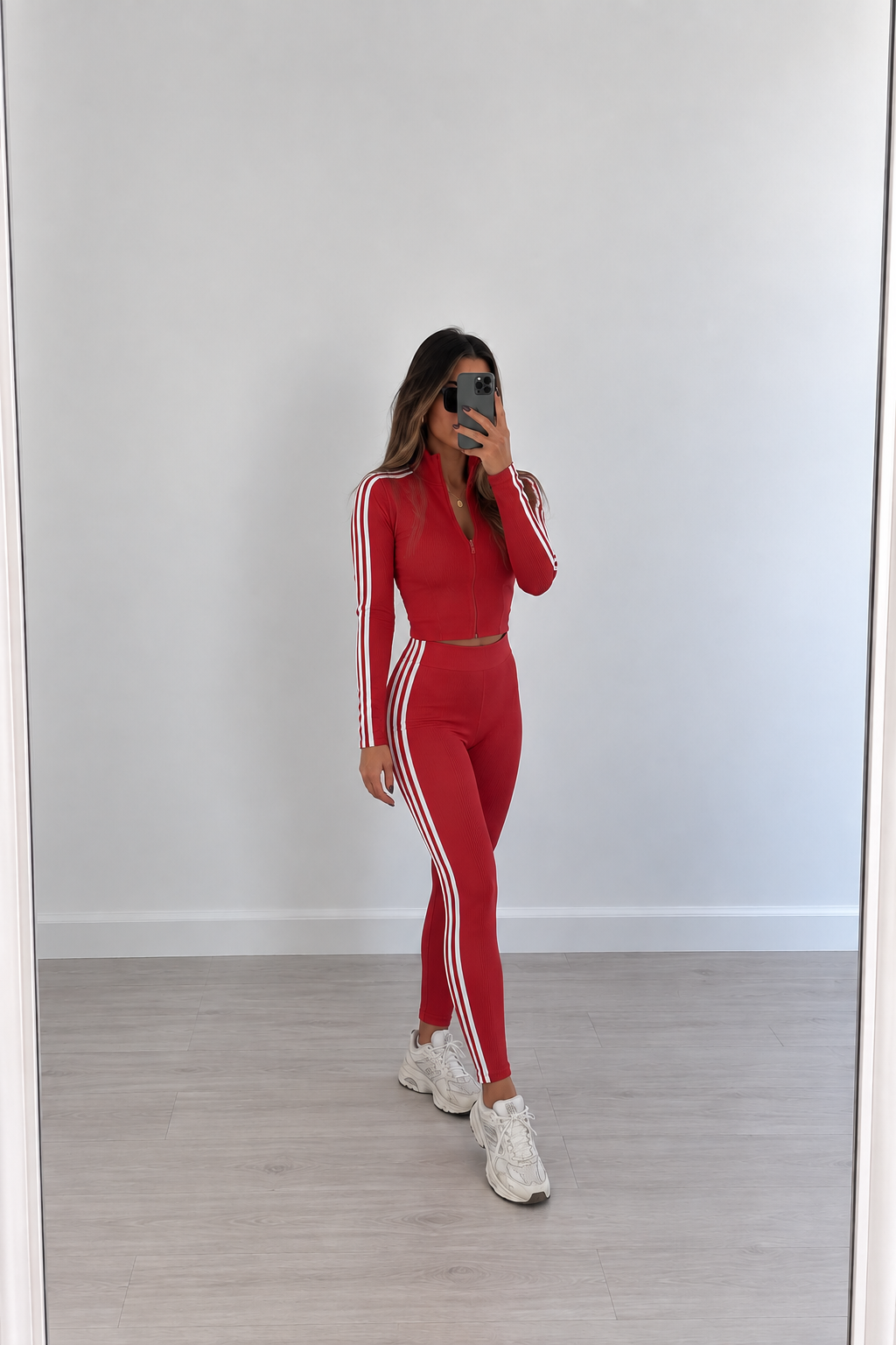 CONJUNTO TRACK RED
