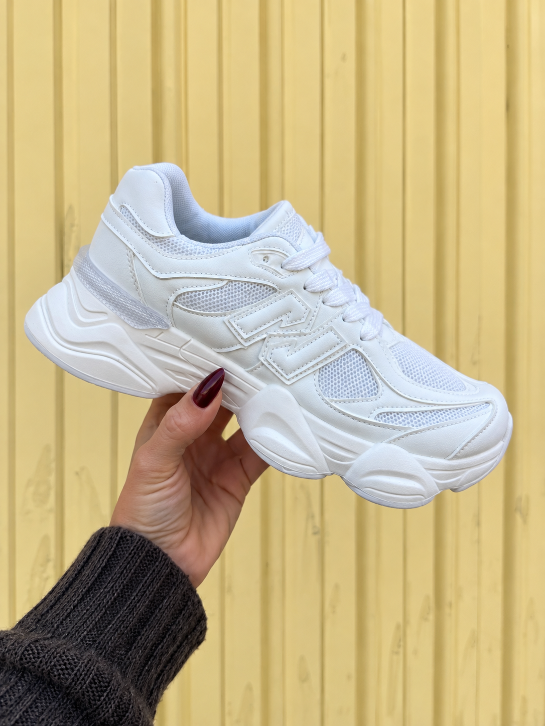 DEPORTIVAS NEW WHITE