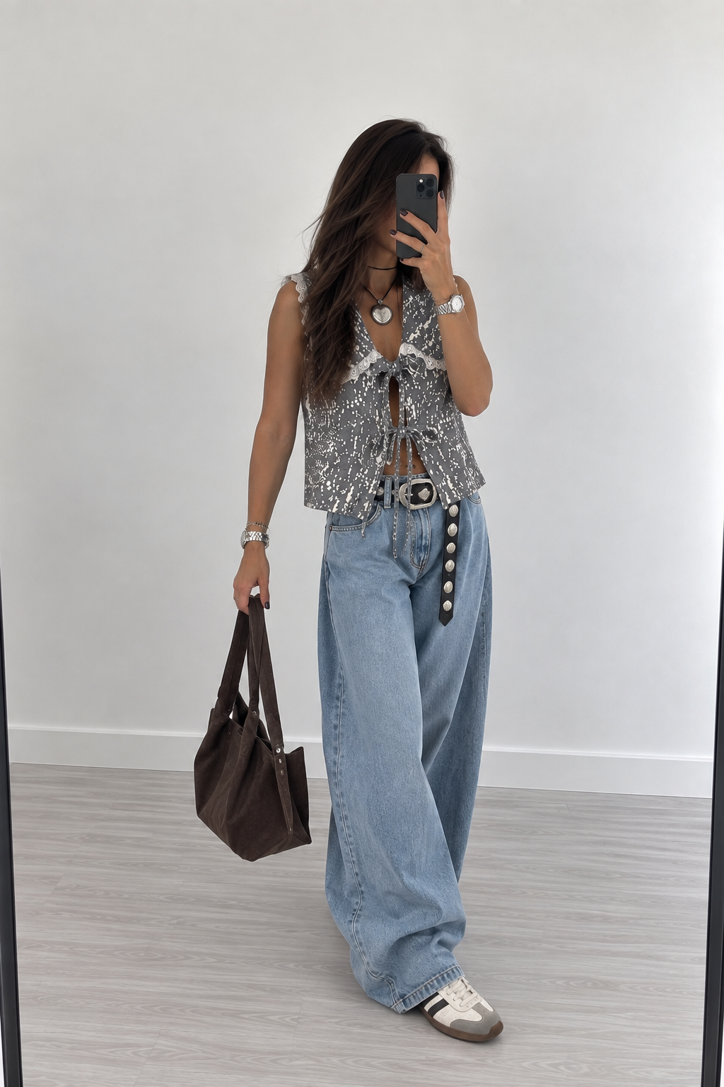 CHALECO NARA GREY