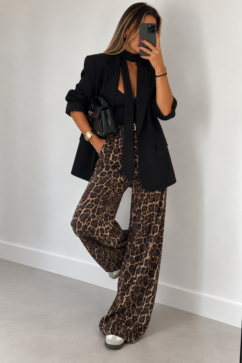 BLAZER TREND AZUL BLACK
