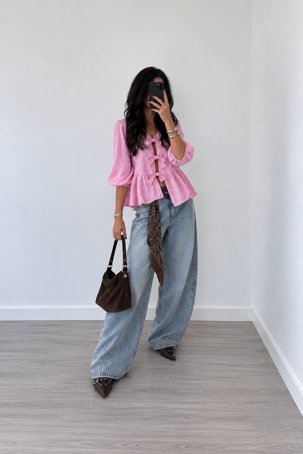 BLUSA VICHY PINK