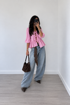 BLUSA VICHY PINK
